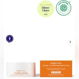 Brighter Days™ Red Algae + Avocado Biodegradable Eye Masks